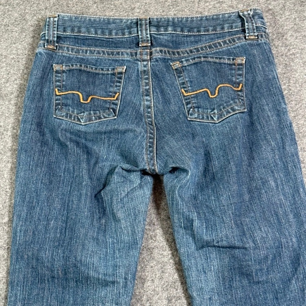 Kimes Ranch Betty Women Blue Straight Leg Western Denim Jeans Size 8/32 USA